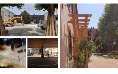 Visite de cours dans le cadre du Festival Enfance & Nature