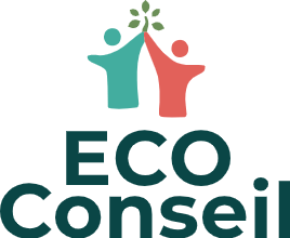 Logo de éco conseil en couleurs